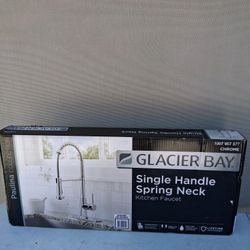 GLACIER BAY Single Handle Kitchen Faucet 