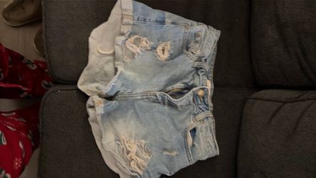 Light Blue Jean Shorts