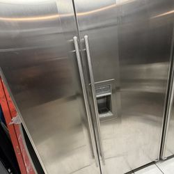 48” Sub Zero Built In Stainless Steel Refrigerator 