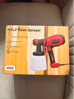 Brand New W60 550W HVLP Electric Paint Sprayer – Never Used – Complete Kit