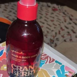 Pink Hair And Body Mist