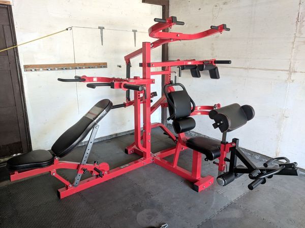 PowerTec Workbench / Leverage Multi System Gym - Red for