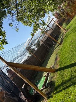 Batting cage net