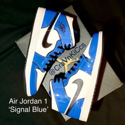 Air Jordan 1 signal Blue
