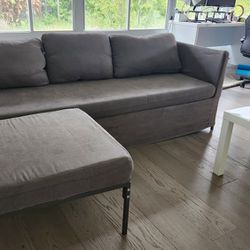 Ikea Grey couch