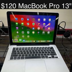 Apple MacBook Pro Laptop 13” 8gb i5 500gb Mac OS Sequoia
