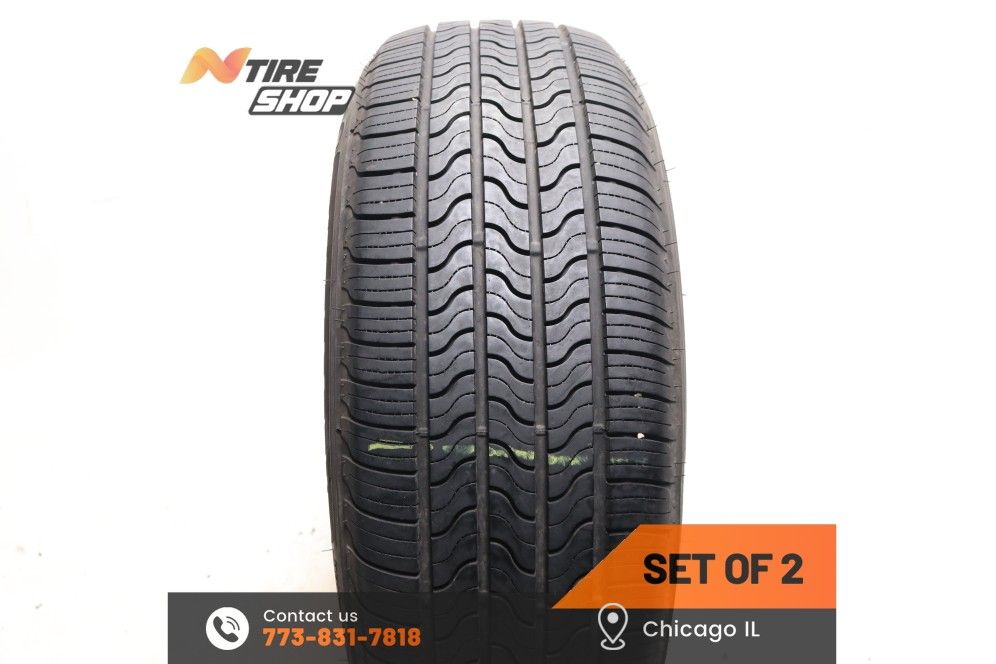 Set of 2 Used 8.5/32 225/55R17 97T Firestone All Season