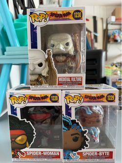 Spider man across the spider verse Funkos