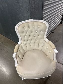Acme wood / leather chair