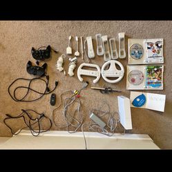 Wii Console Bundle With Games