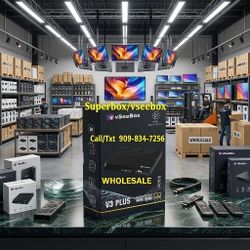 VSEEBOX V3 PLUS - BRAND NEW - AUTHORIZED DEALER - 1 YEAR WARRANTY SUPERBOX