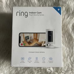 Ring Indoor Cam (2nd Gen), Plug-in Security Camera