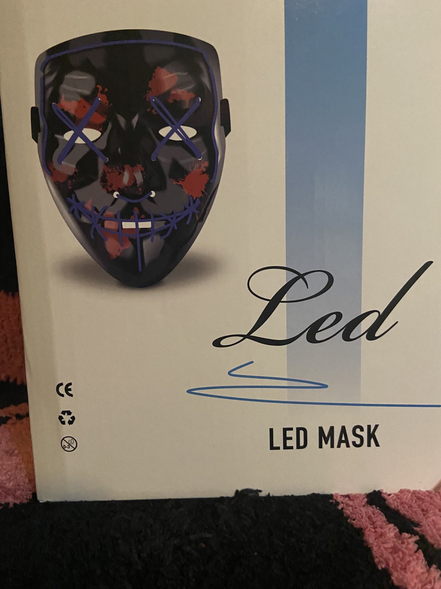 LED Halloween Mask: Light Up Masks Visit > for Festive Parties, Glowing Face...