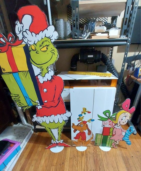 Birthday Foam Board Character Cut-Outs