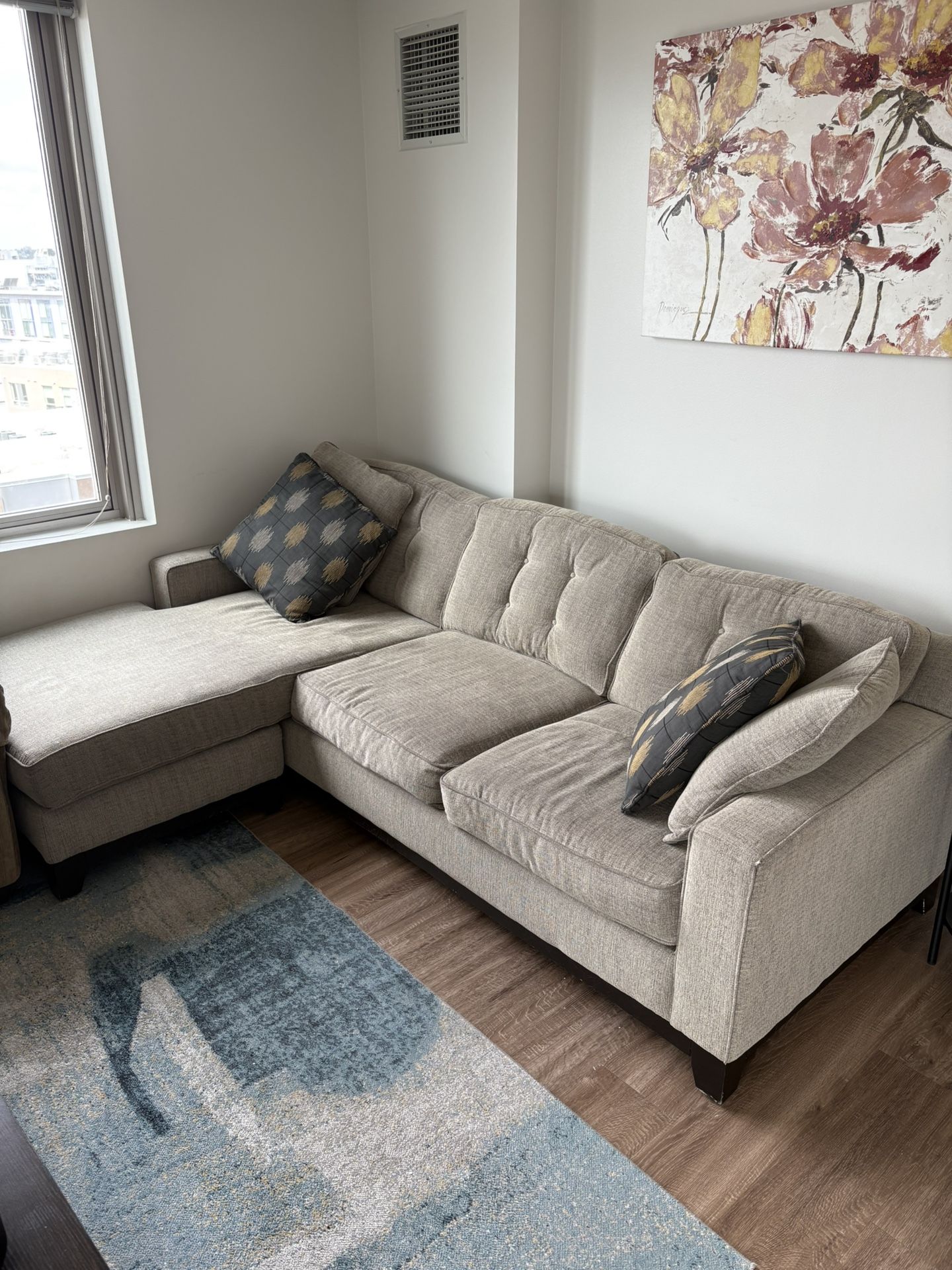 Brown Couch With Sectional 
