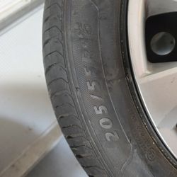 2021 Toyota Corolla Factory Rim and Hubcap