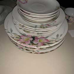NORITAKE Hand Painted China Dishes