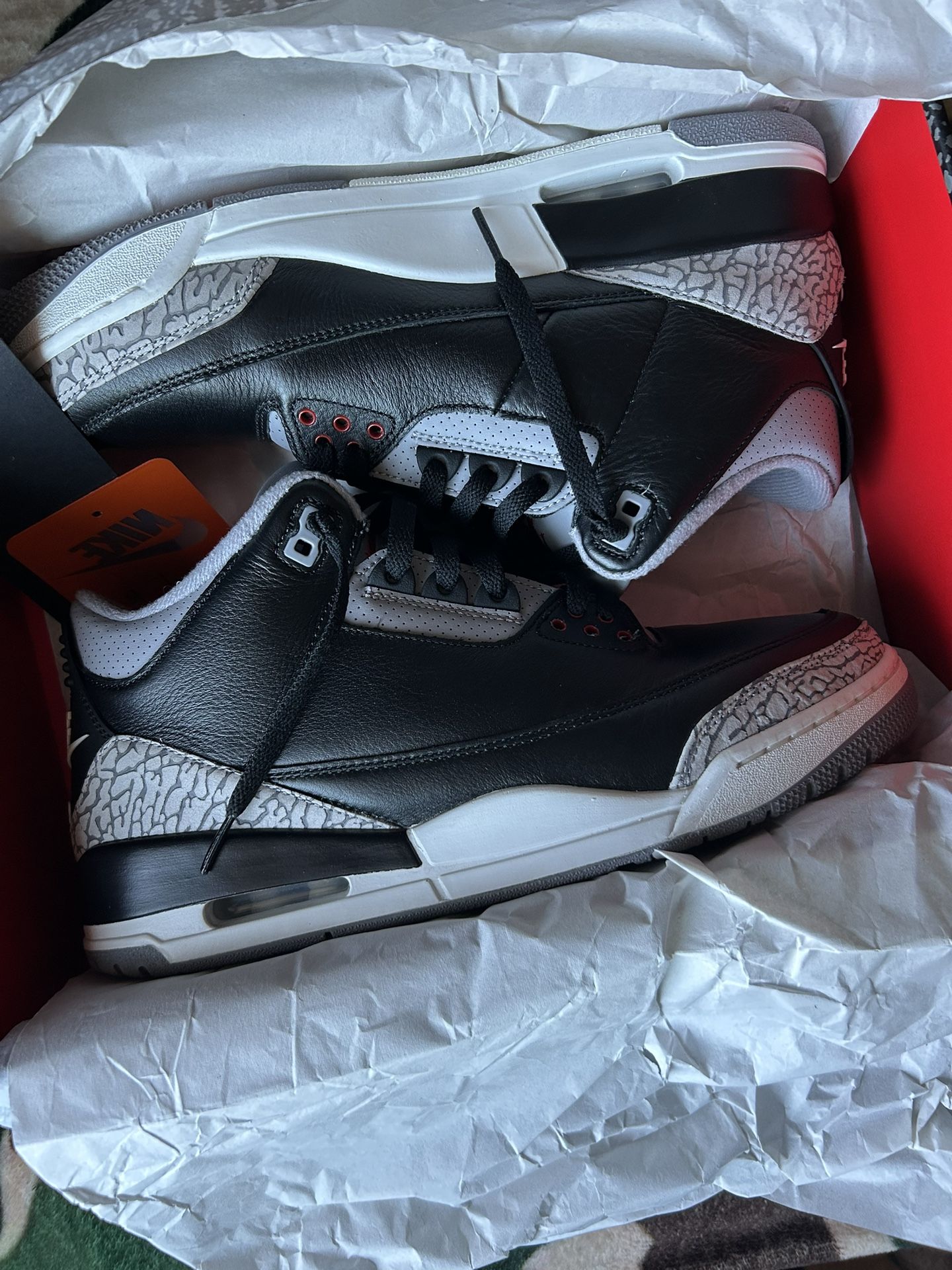 Air Jordan 3 OG Black Cement 