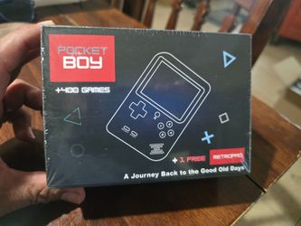 Pocket Boy Handheld Game Console 400+ Games