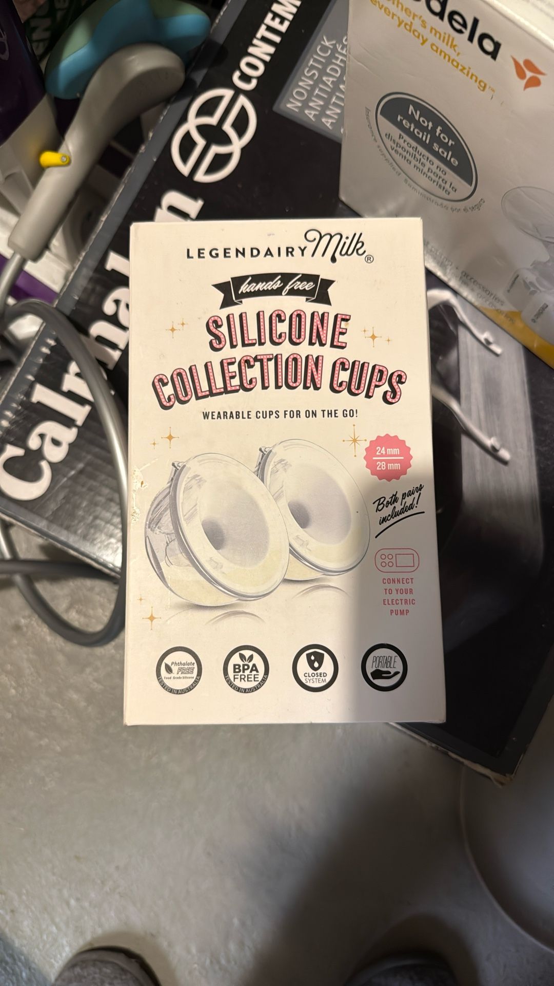 Legendary Milk Silicone Cups