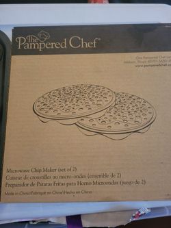Pampered Chef Microwave Chip Maker 