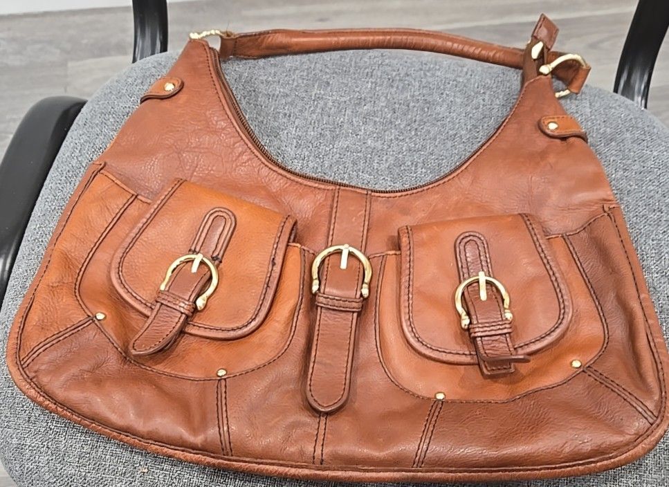 Talbots Leather Brown Bag