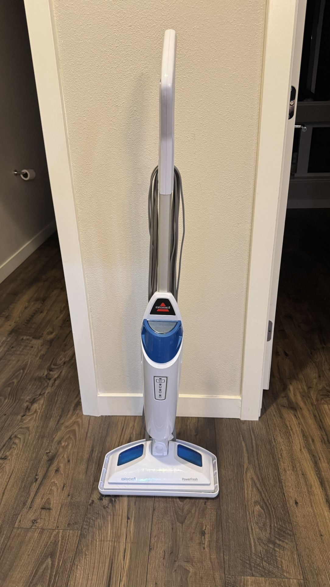 MOVING SALE; Bissell Power Fresh Steam Mop with Natural Sanitization,