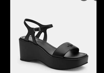 Coach Leather Sandals