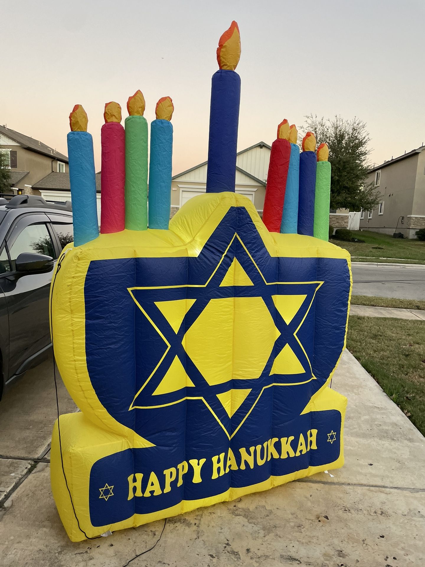 Inflatable Menorah