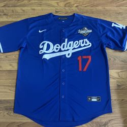 Los Angeles Dodgers Stitched Blue Shohei Ohtani  2025 World Series Jerseys