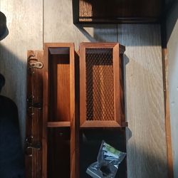 Organizer with Hooks and Mesh Compartment