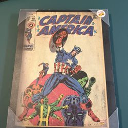 Marvel Comics Captain America Wall Canvas