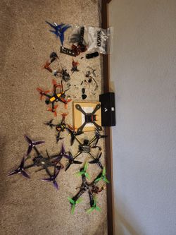 Alot of fpv drones