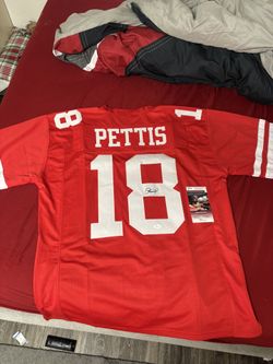 Dante Pettis Autographed Jersey
