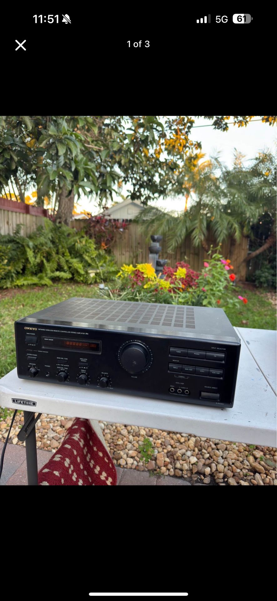 onkyo amplifier