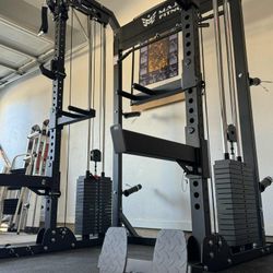 BRAND NEW EXERCISE SQUAT RACK POWER RACK-FREE DELIVERY 