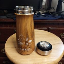 16 oz.  Stainless  Steel   Traveler  -  Keep Drinks Cold For 24 Hours  and  Hot For 6 Hours