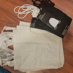 Canvas Tote And Drawstring Bags