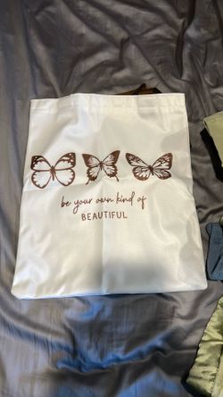 Cute Butterfly Tote Bag
