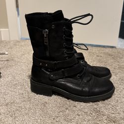 Carlos Santana Combat Boots