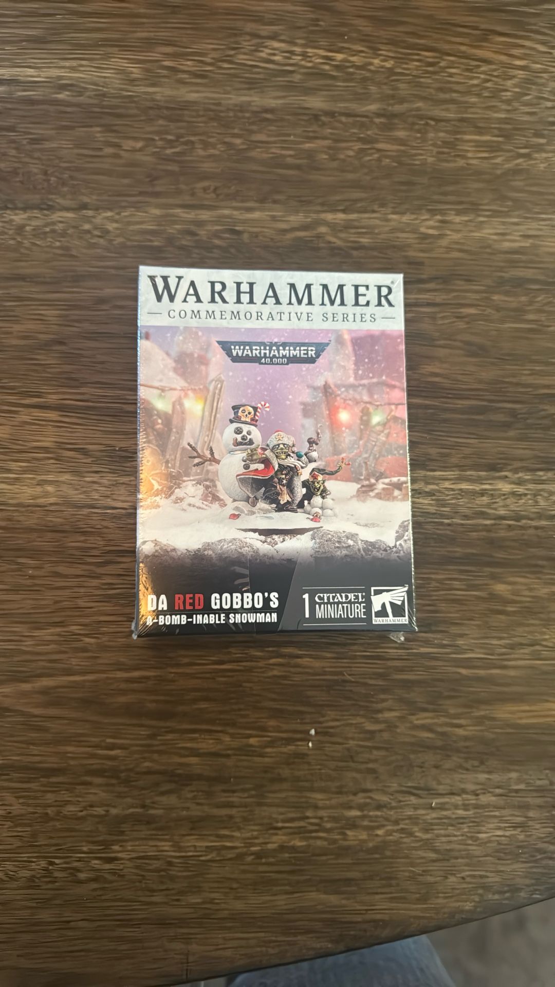 Warhammer Commemorative Series Da Red Gobbo’s A-Bomb-Inable Snowman