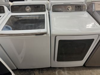 Samsung Washer And Samsung Electric Dryer