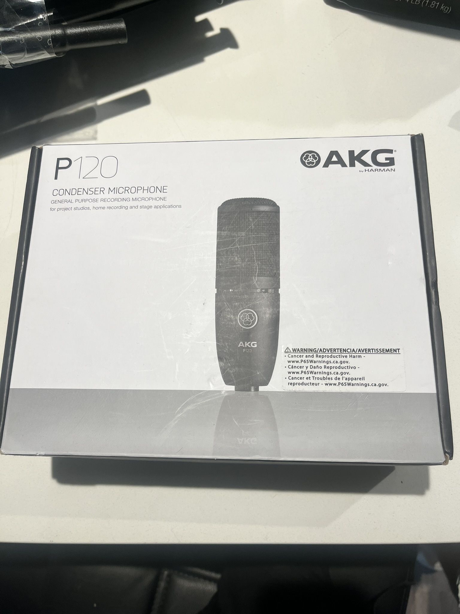 AKG condenser Mic