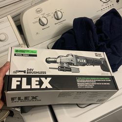 Flex Cordless Grinder Bag And Battery
