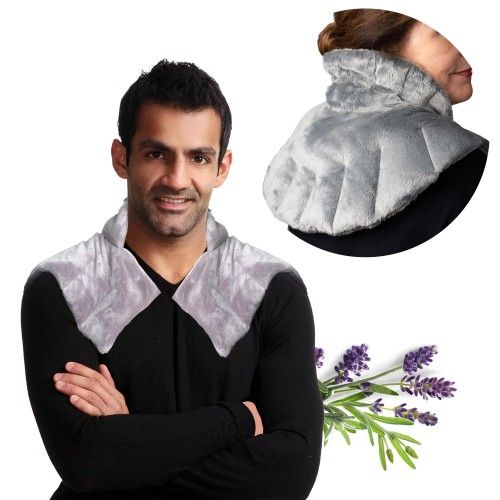 Herbal concepts Neck and Shoulder wrap | Hot and Cold Neck wrap | Shoulder Heating pad | Weighted Heating pad Massage (Charcoal)