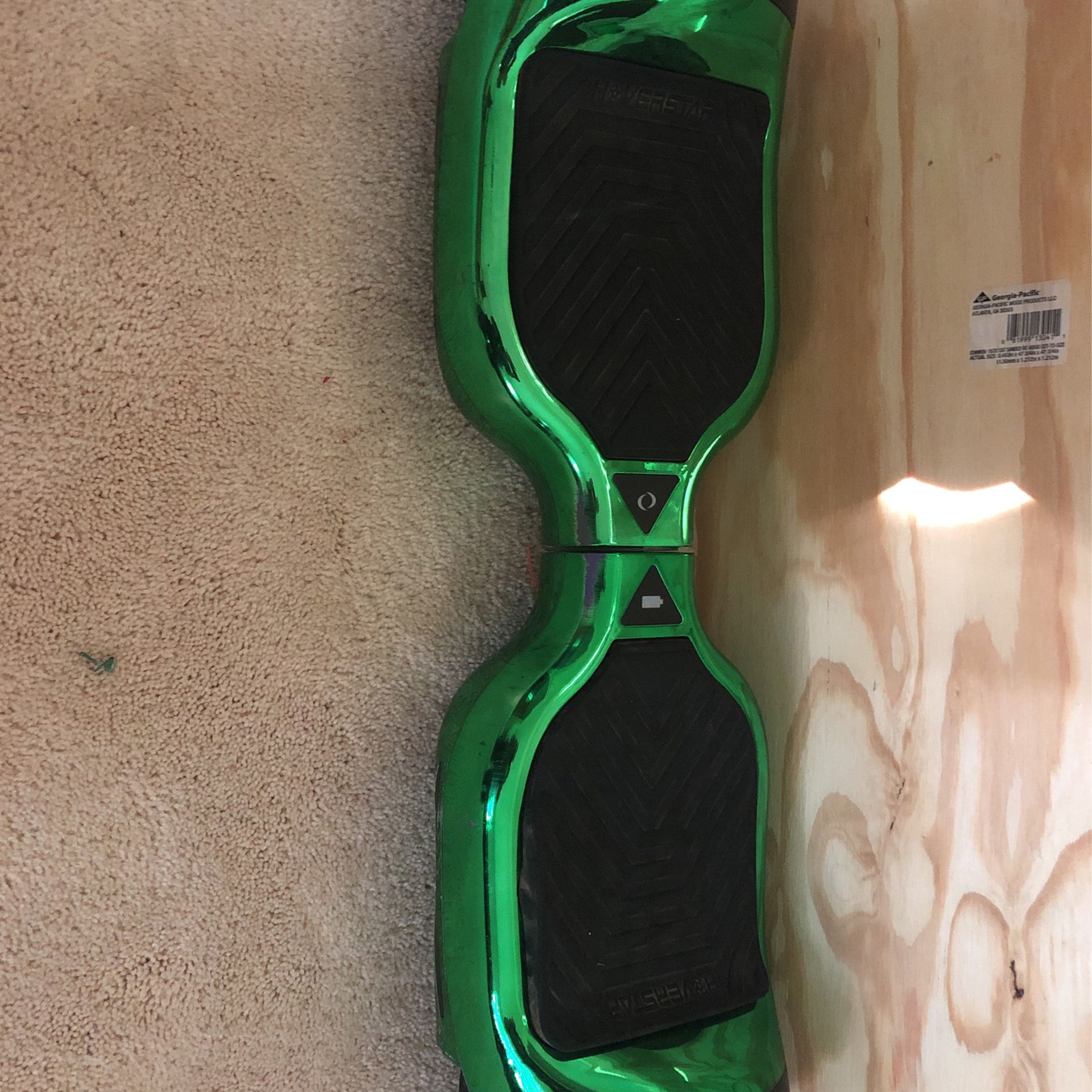 Green Hoverstar Hoverboard 