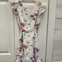 Flower Dress Girls Size 7