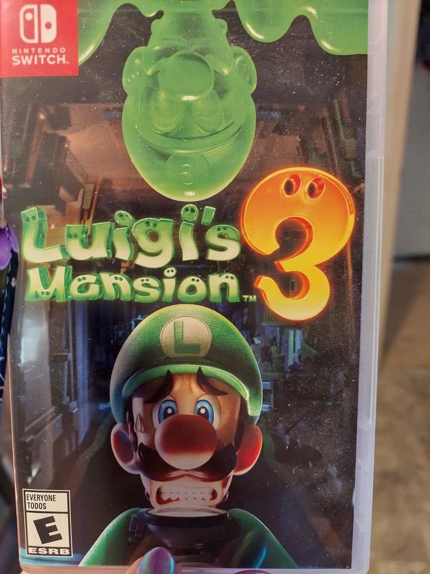 Luigi's Mansion 3 Nitendo Switch Game
