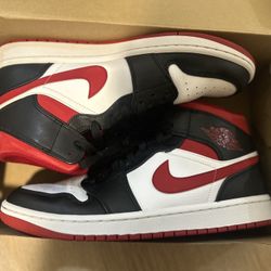 Black And Red Jordan 1’s