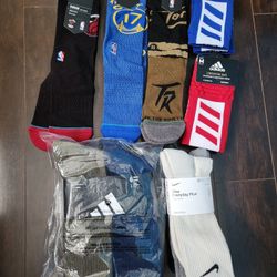 Brand New Socks - Size Medium and Large (Nike, Stance, Adidas)